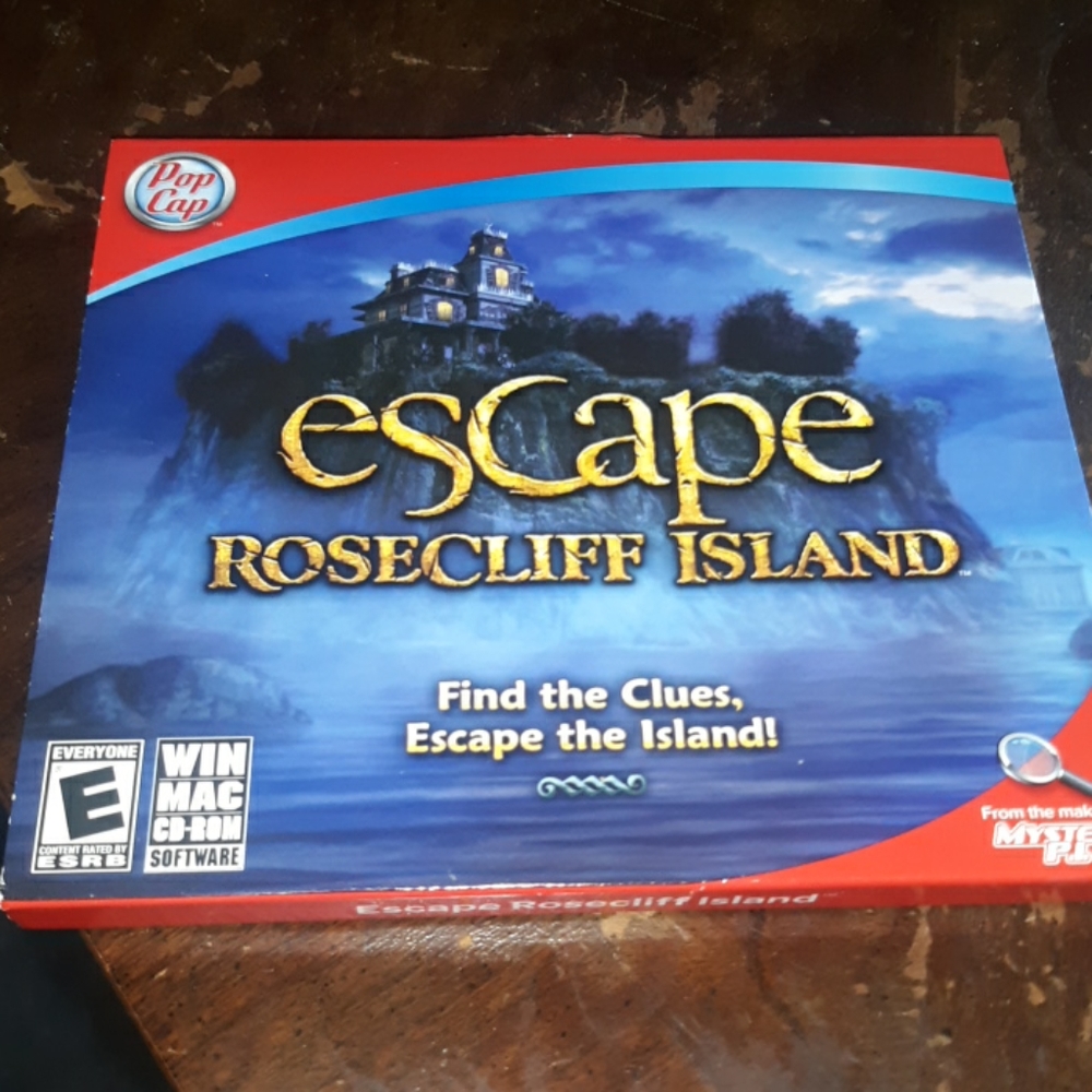 PC GAME . Escape Rosecliff Island (SKU H6)